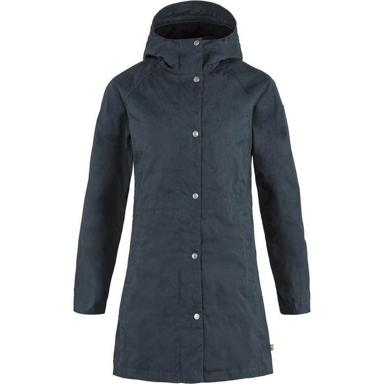 FJ&Auml;LLR&Auml;VEN FJ&Auml;LLR&Auml;VEN Karla Hydratic Parka Damen - dark navy - 0 | SportScheck