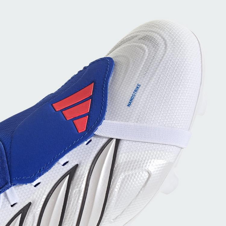 adidas adidas PREDATOR LEAGUE FT FG Fu&szlig;ballschuhe Herren - ftwr white-zero met-team royal blue - 6 | SportScheck