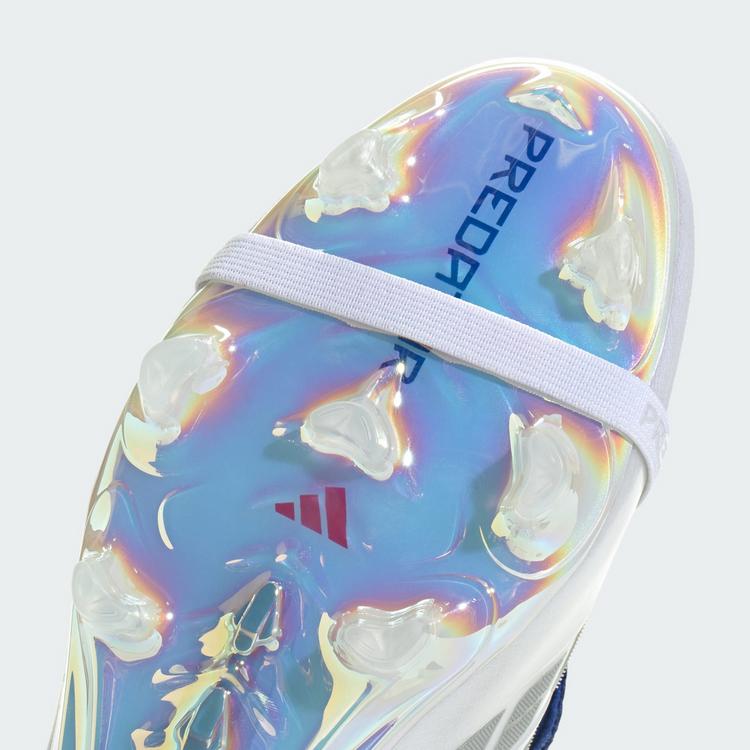 adidas adidas PREDATOR ELITE FT FG Fu&szlig;ballschuhe Herren - ftwr white-zero met-team royal blue - 6 | SportScheck