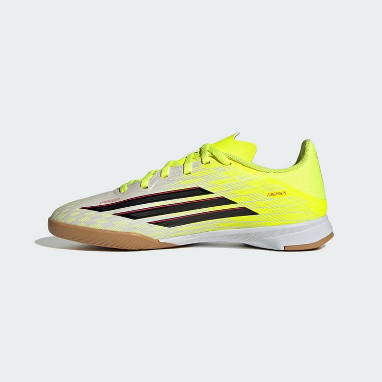 adidas adidas F50 LEAGUE IN J Fu&szlig;ballschuhe Kinder - team solar yellow-core black-lucid red - 4 | SportScheck