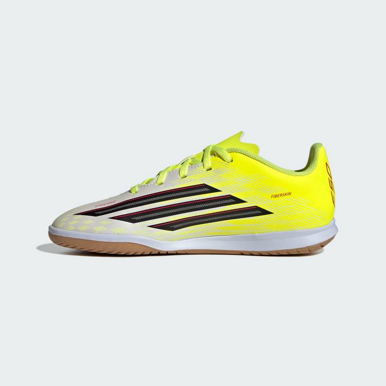 adidas adidas F50 CLUB IN J Fu&szlig;ballschuhe Kinder - team solar yellow-core black-lucid red - 4 | SportScheck