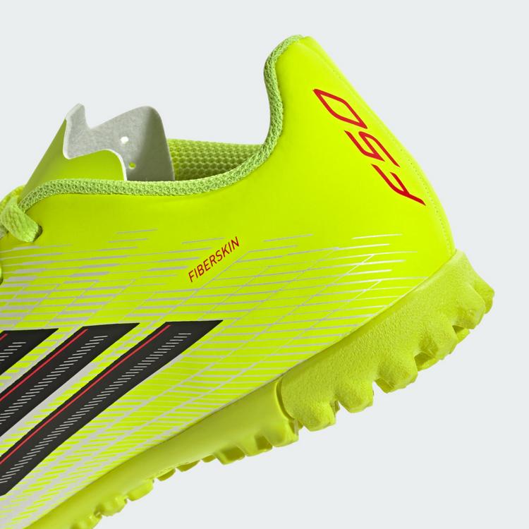 adidas adidas F50 CLUB TF J Fu&szlig;ballschuhe Kinder - team solar yellow-core black-lucid red - 6 | SportScheck