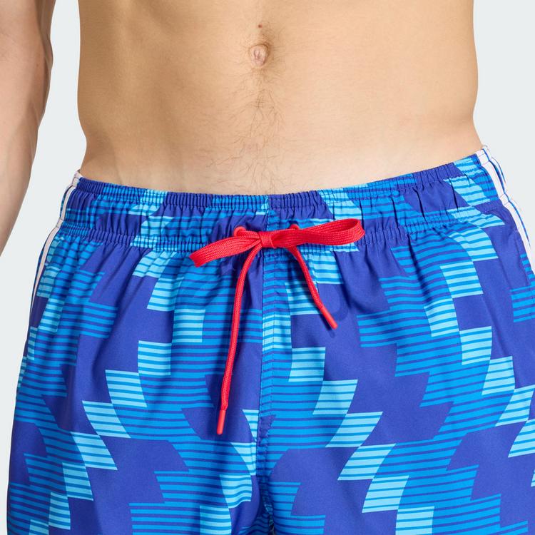 adidas adidas FB AOP SH 5IN Badehose Herren - seblbu-white - 0 | SportScheck