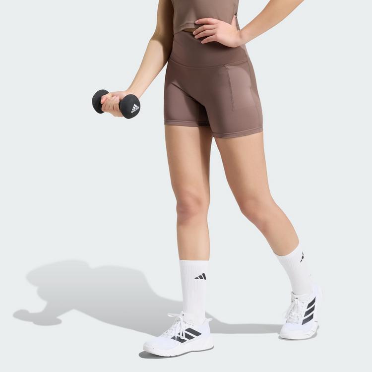 adidas adidas 3S Tights Damen - earth strata - 5 | SportScheck