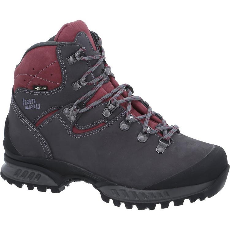 Hanwag Hanwag Tatra II Lady Wanderschuhe Damen - asphalt-dark garnet - 0 | SportScheck