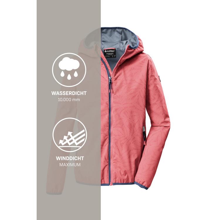 KILLTEC KILLTEC KOS 156 Funktionsjacke Kinder - hellpink - 7 | SportScheck