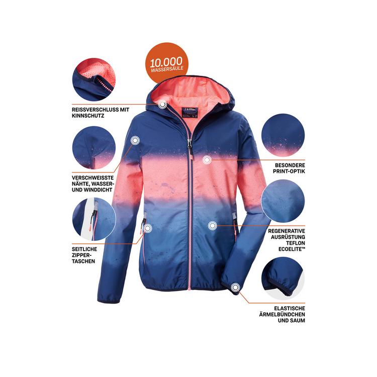 KILLTEC KILLTEC KOS 155 Funktionsjacke Kinder - dunkelblau - 3 | SportScheck
