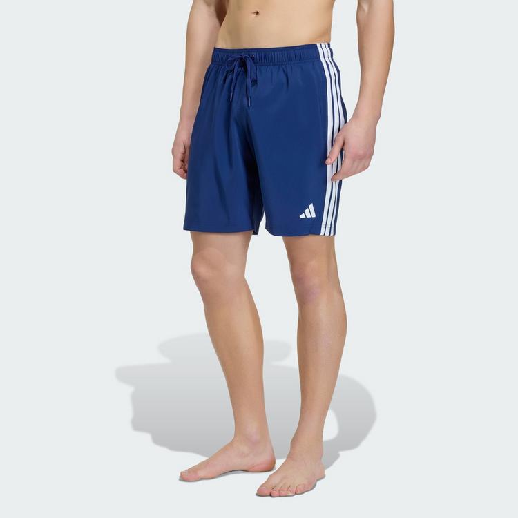 adidas adidas 3S SH 8IN Badehose Herren - dkblue-white - 0 | SportScheck