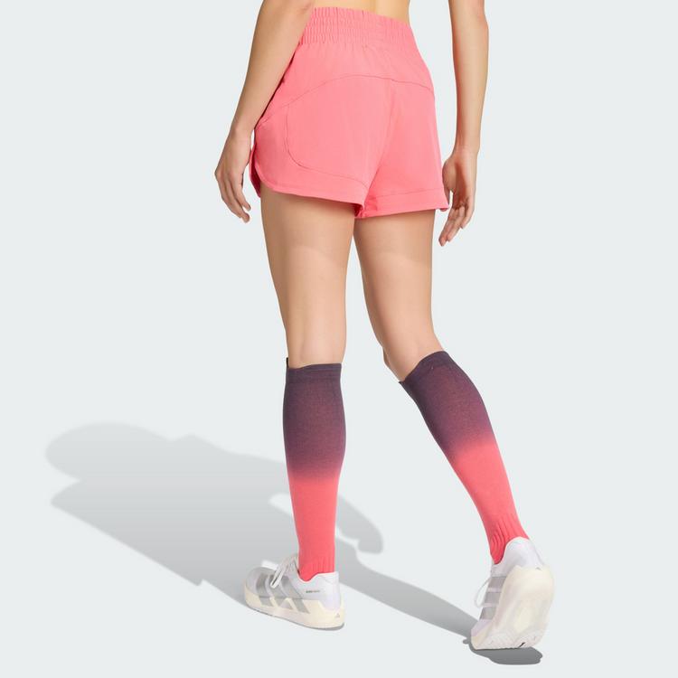 adidas adidas TECH PACER Funktionsshorts Damen - pure turbo-core pink - 1 | SportScheck