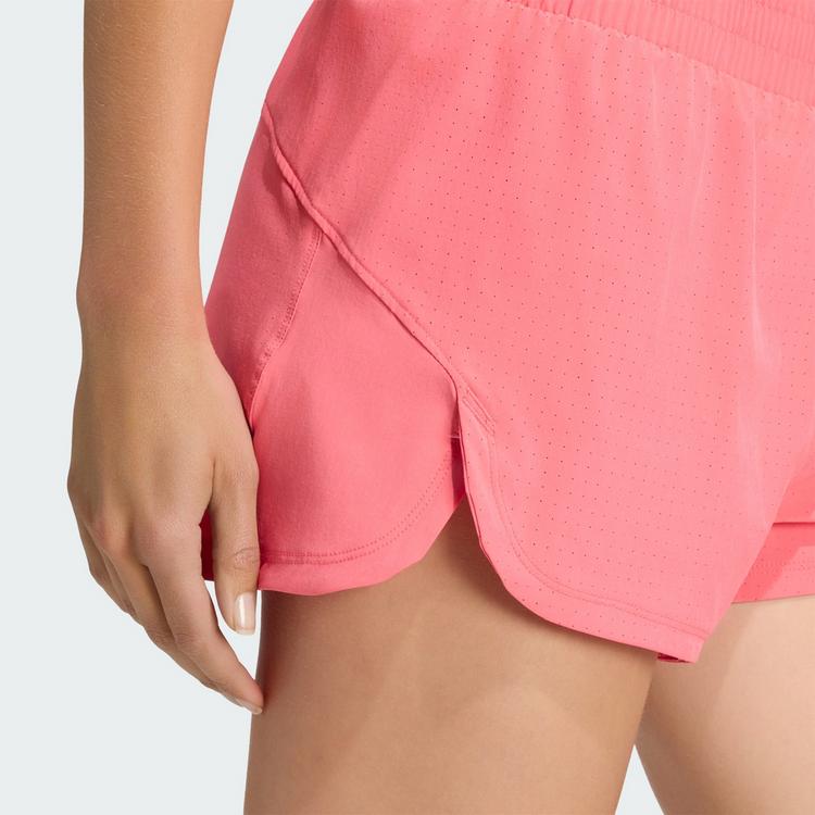 adidas adidas TECH PACER Funktionsshorts Damen - pure turbo-core pink - 0 | SportScheck