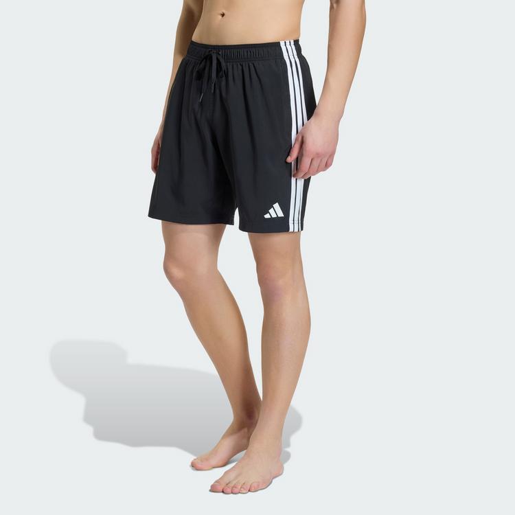 adidas adidas 3S SH 8IN Badehose Herren - black-white - 0 | SportScheck