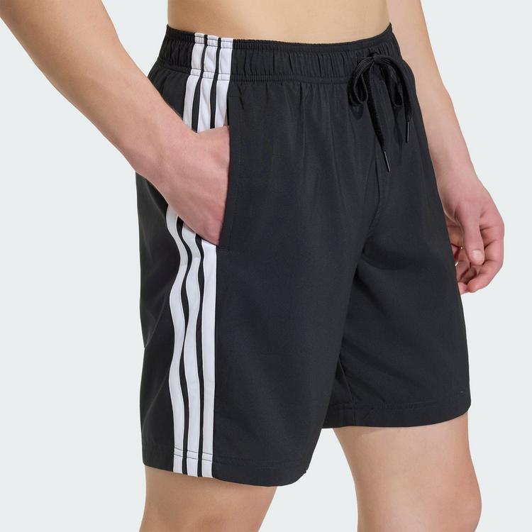 adidas adidas 3S SH 8IN Badehose Herren - black-white - 1 | SportScheck