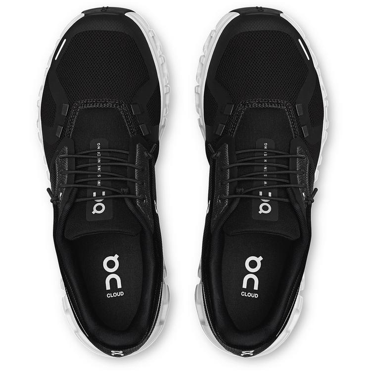 On On Cloud 6 Sneaker Damen - black-white - 5 | SportScheck