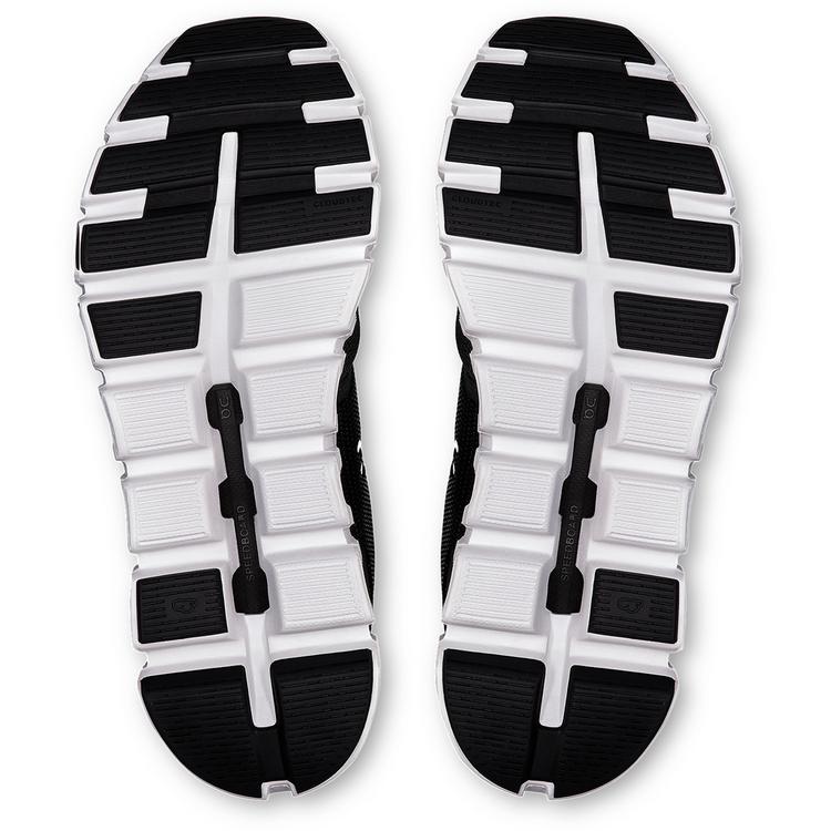 On On Cloud 6 Sneaker Damen - black-white - 6 | SportScheck
