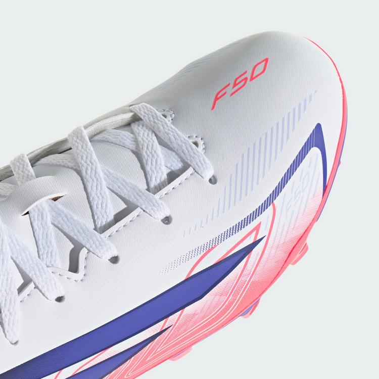 adidas adidas F50 HYPERFAST CLUB FG/MG Fu&szlig;ballschuhe Kinder - ftwwht-solpur-soltur - 6 | SportScheck