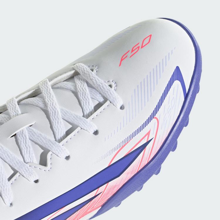 adidas adidas F50 HYPERFAST CLUB TF Fu&szlig;ballschuhe Kinder - ftwwht-solpur-soltur - 6 | SportScheck