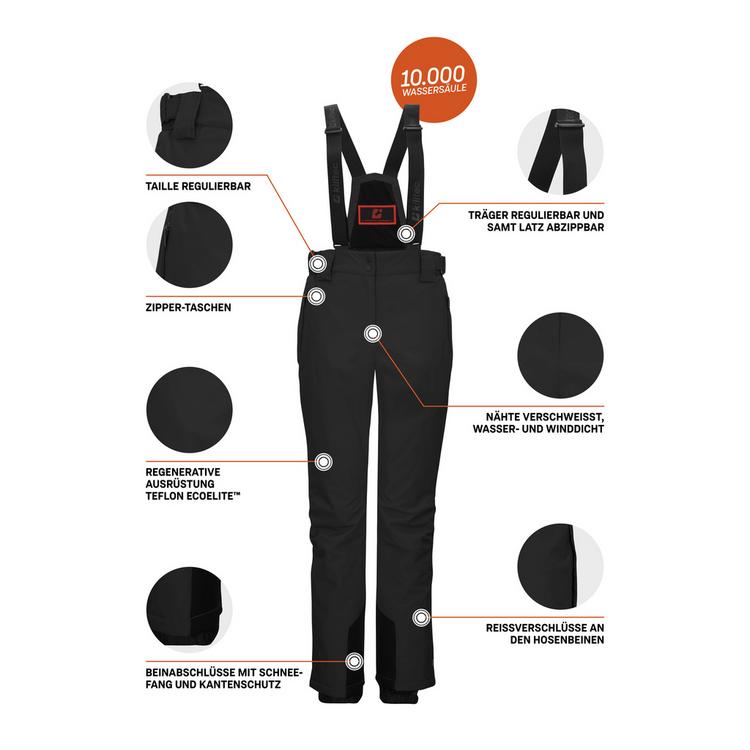 KILLTEC KILLTEC KSW 249 Skihose Damen - schwarz - 3 | SportScheck