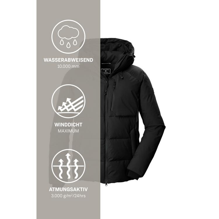 KILLTEC KILLTEC KOW 12 Skijacke Herren - schwarz - 4 | SportScheck