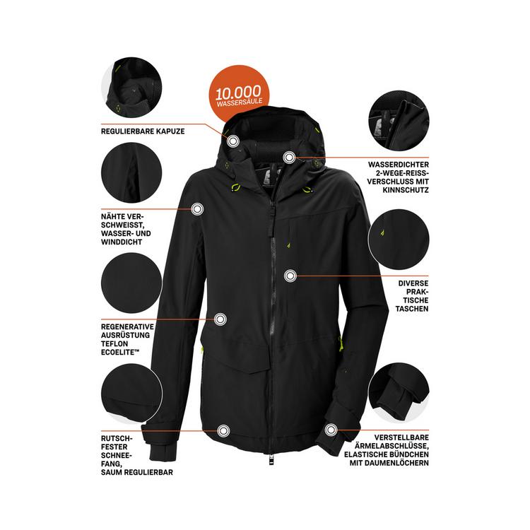 KILLTEC KILLTEC Skijacke Herren - schwarz - 3 | SportScheck