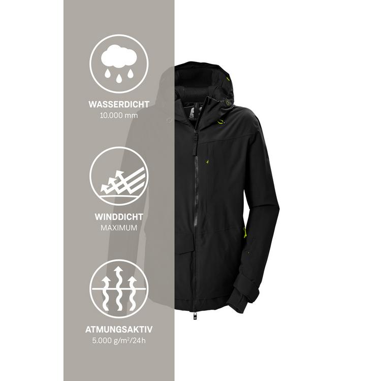 KILLTEC KILLTEC Skijacke Herren - schwarz - 4 | SportScheck