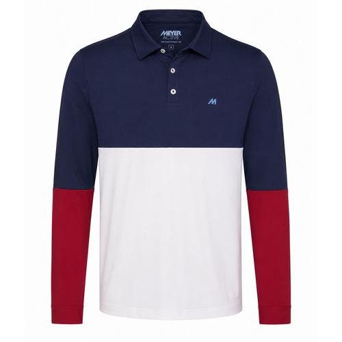 MEYER Poloshirt mit UV-Schutz Poloshirt Herren