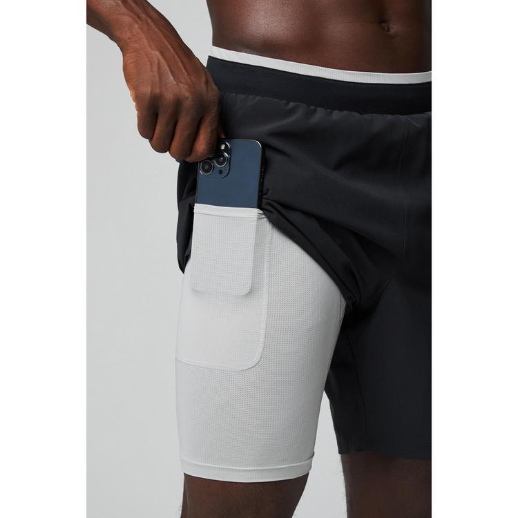 Fabletics Fabletics The Fundamental Short 18cm Shorts Herren - Black - 4 | SportScheck