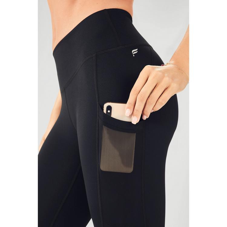 Fabletics Fabletics On-The-Go PowerHold&reg; High-Waist Legging Leggings Damen - Black - 2 | SportScheck
