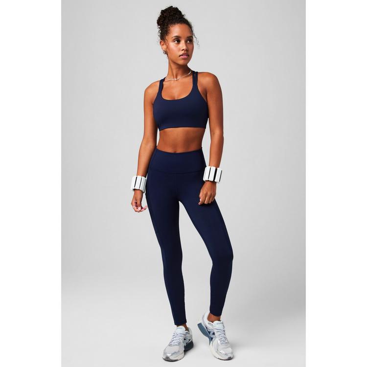 Fabletics Fabletics On-The-Go PowerHold&reg; High-Waist Legging Leggings Damen - DEEP NAVY - 2 | SportScheck