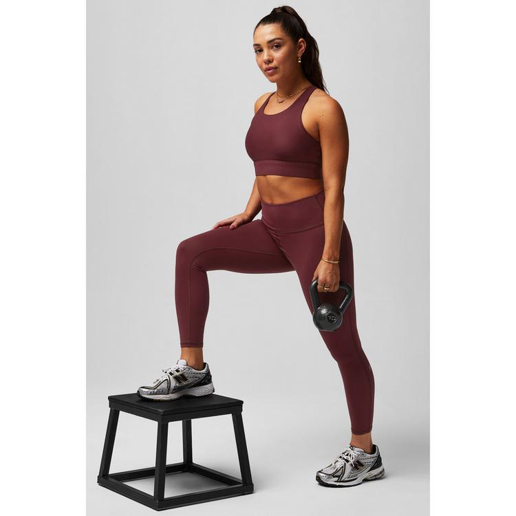 Fabletics Fabletics Define PowerHold&reg; High-Waisted Legging Leggings Damen - Red - 2 | SportScheck