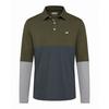 MEYER Poloshirt mit UV-Schutz Poloshirt Herren - olive