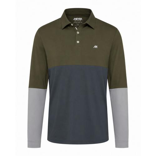 MEYER Poloshirt mit UV-Schutz Poloshirt Herren