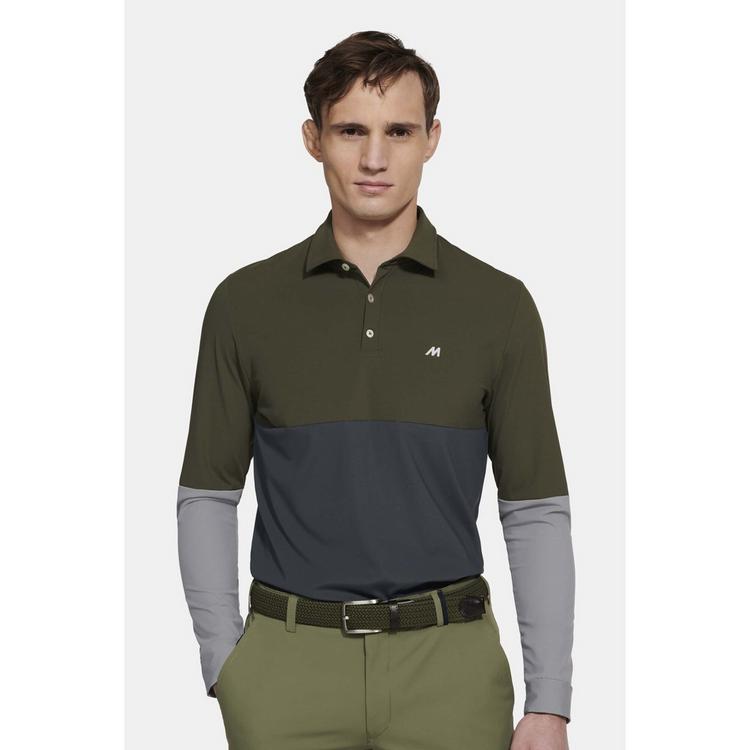 MEYER MEYER Poloshirt mit UV-Schutz Poloshirt Herren - olive - 0 | SportScheck