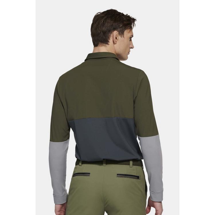 MEYER MEYER Poloshirt mit UV-Schutz Poloshirt Herren - olive - 1 | SportScheck
