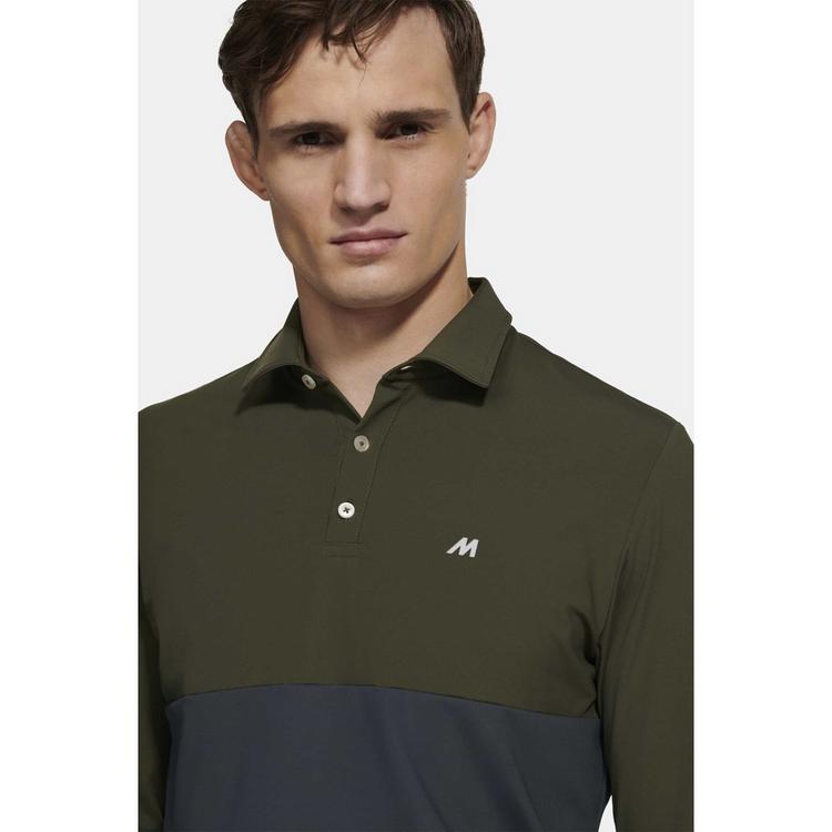 MEYER MEYER Poloshirt mit UV-Schutz Poloshirt Herren - olive - 3 | SportScheck
