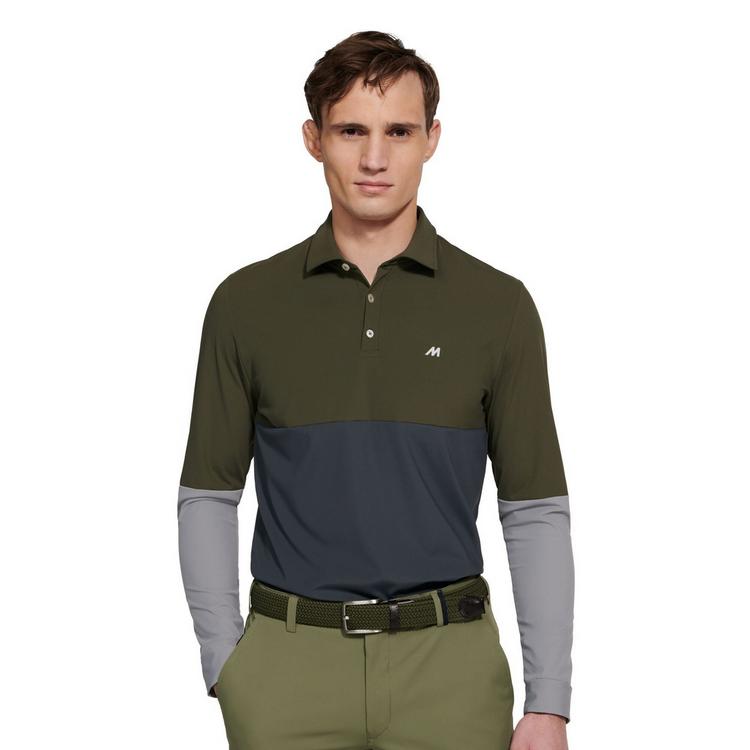 MEYER MEYER Poloshirt mit UV-Schutz Poloshirt Herren - olive - 4 | SportScheck