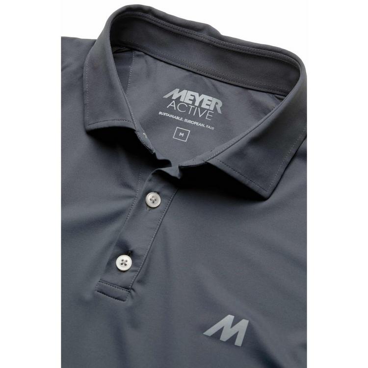 MEYER MEYER Poloshirt, Golf Serie Poloshirt Herren - charcoal - 0 | SportScheck