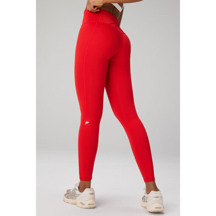 Fabletics Fabletics BOOST POWERHOLD HIGH-WAISTED LEGGING Leggings Damen - HEATED RED - 1 | SportScheck
