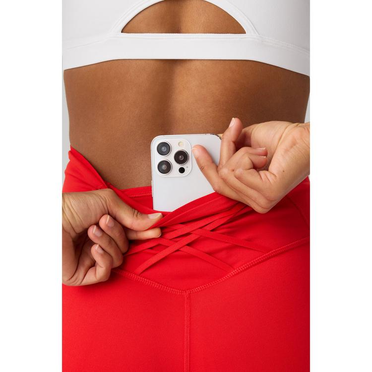 Fabletics Fabletics BOOST POWERHOLD HIGH-WAISTED LEGGING Leggings Damen - HEATED RED - 4 | SportScheck