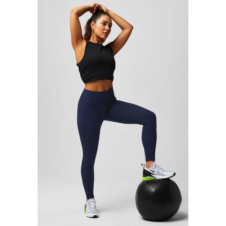 Fabletics Fabletics Define PowerHold&reg; High-Waisted Legging Leggings Damen - Blue - 2 | SportScheck