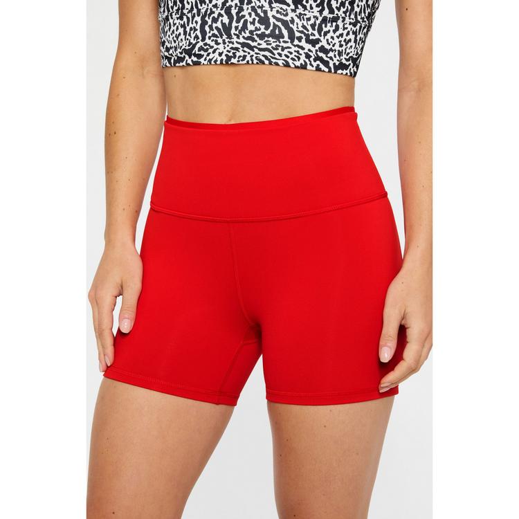 Fabletics Fabletics BOOST POWERHOLD HIGH-WAISTED SHORT 4 Shorts Damen - HEATED RED - 0 | SportScheck