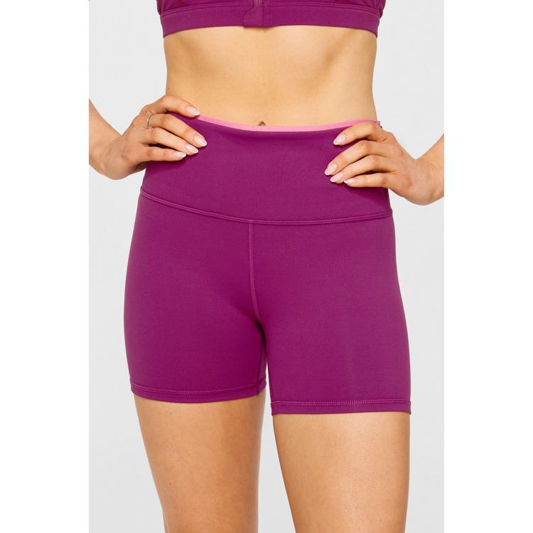 Fabletics Fabletics BOOST POWERHOLD HIGH-WAISTED SHORT 4 Shorts Damen - BERRY CRUSH/PINK BLOOM - 0 | SportScheck
