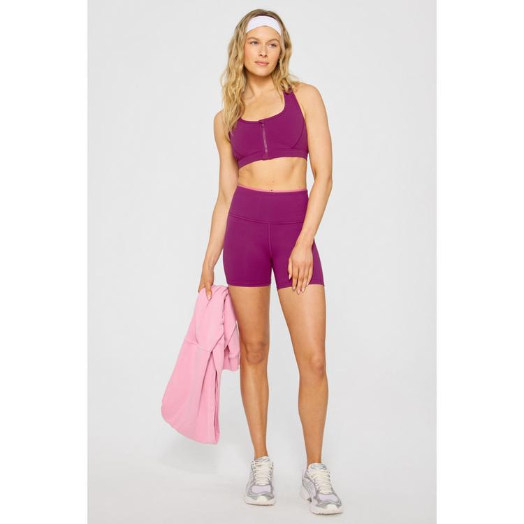 Fabletics Fabletics BOOST POWERHOLD HIGH-WAISTED SHORT 4 Shorts Damen - BERRY CRUSH/PINK BLOOM - 1 | SportScheck