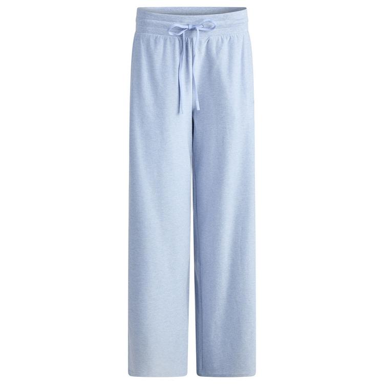 Fabletics Fabletics CLOUD JERSEY WIDE LEG PANT Trainingshose Damen - BLUE OXFORD HEATHER - 0 | SportScheck