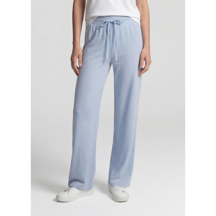 Fabletics Fabletics CLOUD JERSEY WIDE LEG PANT Trainingshose Damen - BLUE OXFORD HEATHER - 0 | SportScheck