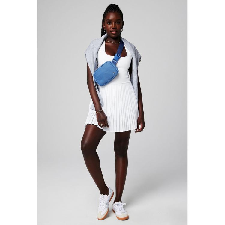 Fabletics Fabletics HOT SHOT PLEATED CLASSIC MINI DRESS Tenniskleid Damen - CLASSIC WHITE - 2 | SportScheck