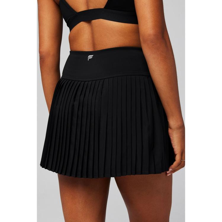 Fabletics Fabletics HOT SHOT PLEATED CLASSIC MINI SKIRT Faltenrock Damen - BLACK - 1 | SportScheck