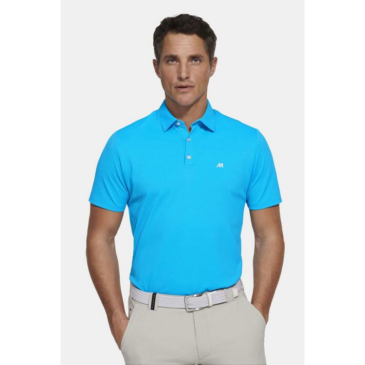 MEYER MEYER Poloshirt, Golf Serie Poloshirt Herren - ice blue - 0 | SportScheck