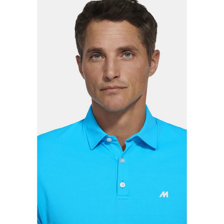 MEYER MEYER Poloshirt, Golf Serie Poloshirt Herren - ice blue - 3 | SportScheck