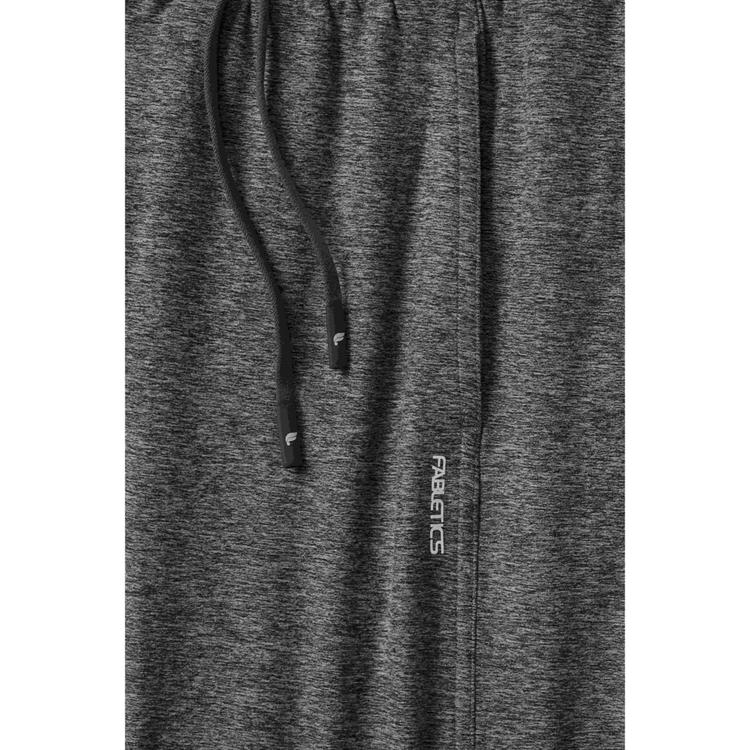 Fabletics Fabletics CLOUD JERSEY WIDE LEG PANT Trainingshose Damen - CHARCOAL GREY HEATHER - 0 | SportScheck