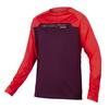 Endura Trikot Funktionsshirt Herren - AUBERGINE